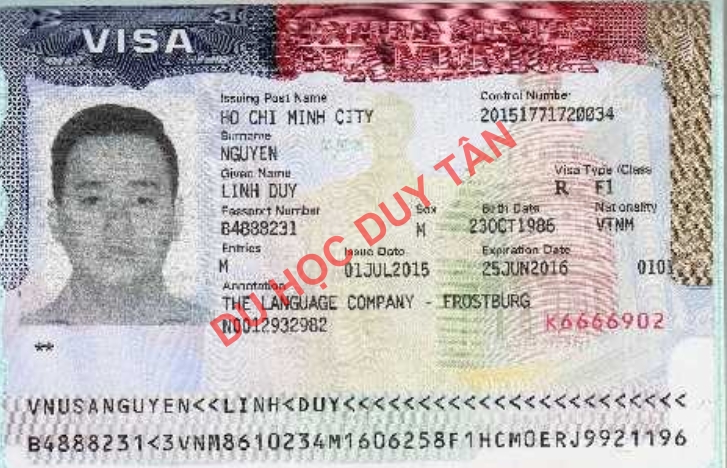 Chúc mừng Nguyễn Duy Linh được cấp visa du học Mỹ!